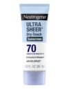 Ultra Sheer Dry-Touch Water Resistant and Non-Greasy Sunscreen Lotion
