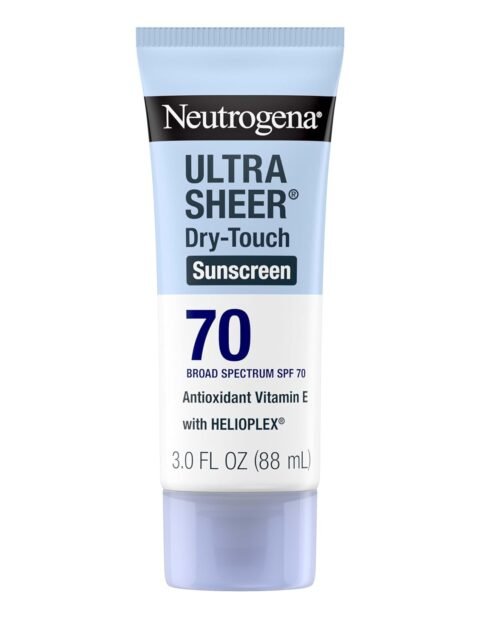 Ultra Sheer Dry-Touch Water Resistant and Non-Greasy Sunscreen Lotion